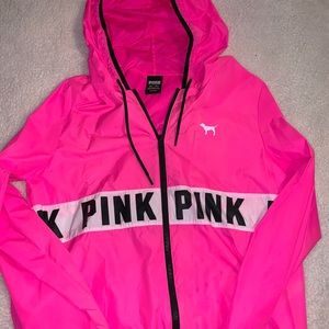PINK rain jacket